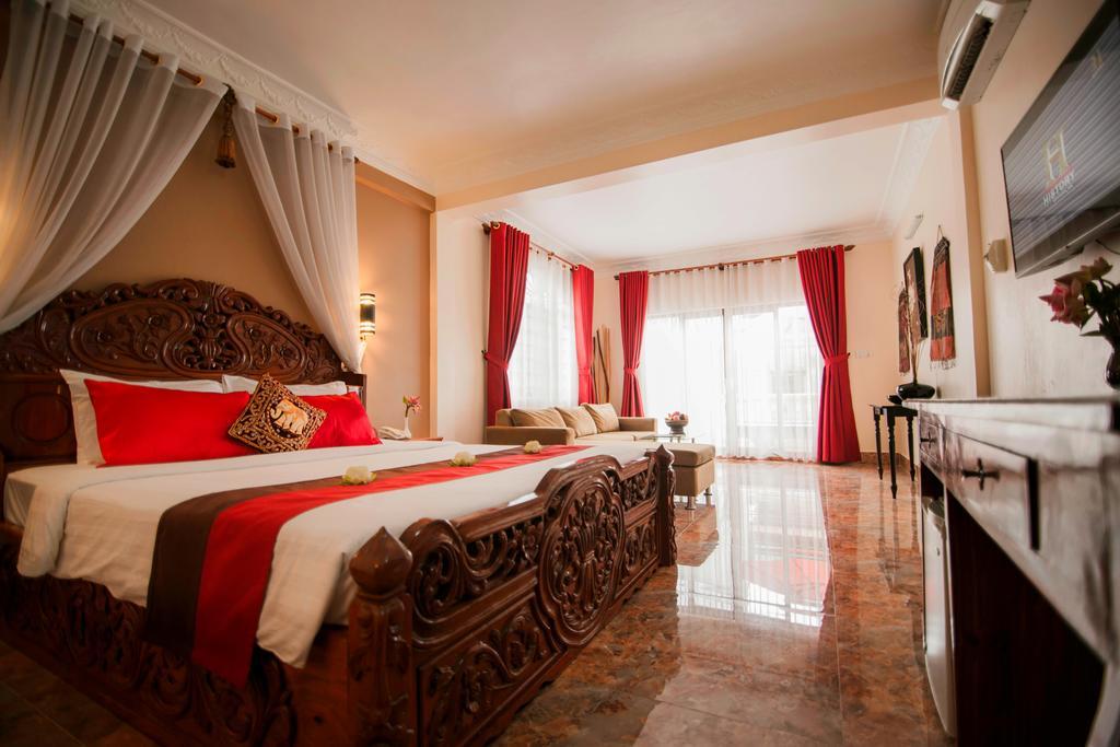 Reaksmey Chanreas Hotel Siem Reap Eksteriør bilde